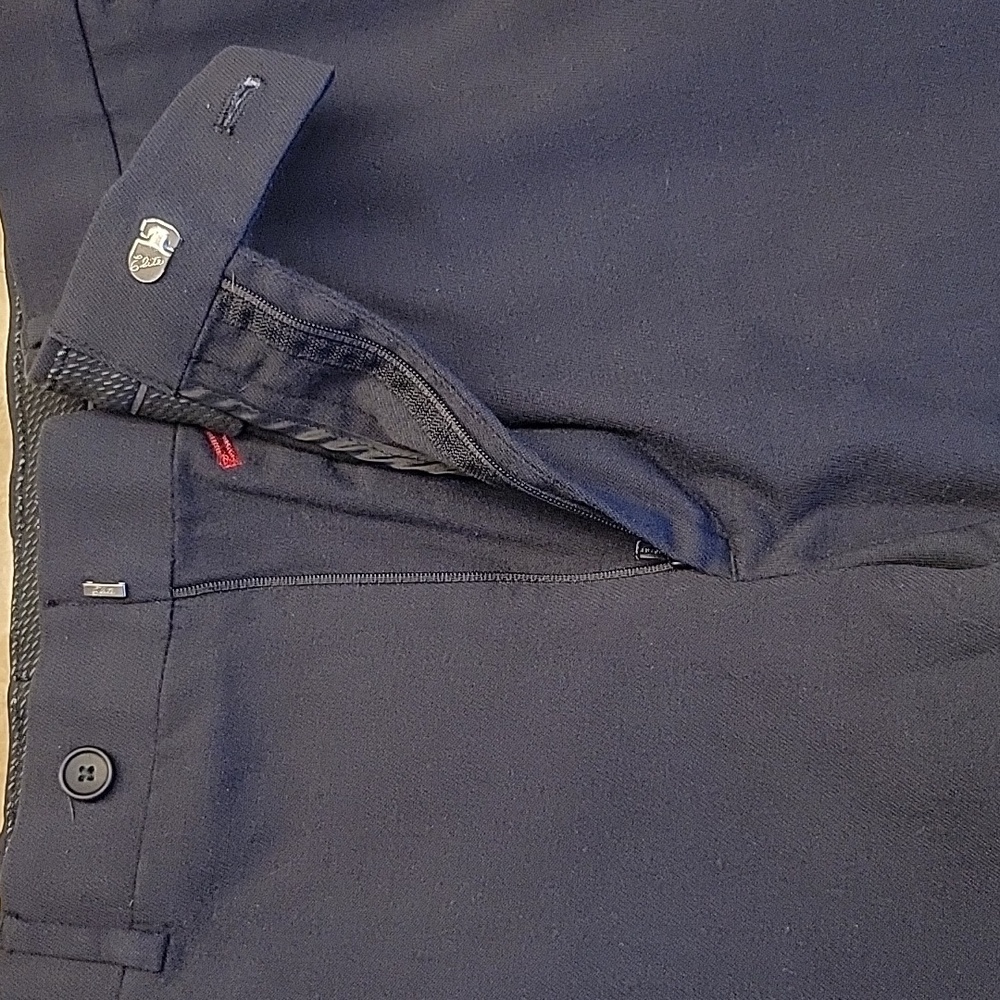 Kenneth Cole Awearness Men's Black Dress Slacks - Picture 6 of 11